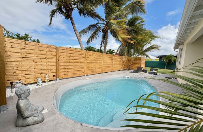 A VENDRE – SAINT-FRANÇOIS – VILLA CONTEMPORAINE 2024 AVEC PISCINE & T2 INDÉPENDANT — photo 4