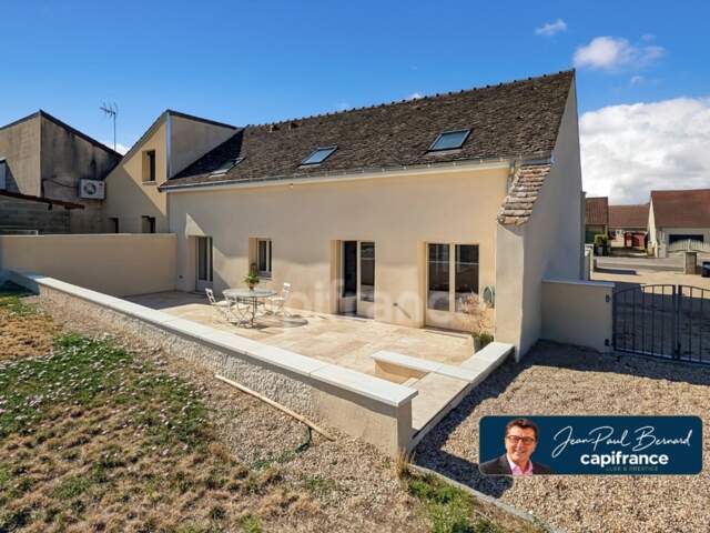 A Saint-Marcel (71) maison climatisée à vendre de 159.73 m² 5 pièces 4 chambres double garage parking terrain de 560 m² — photo du bien