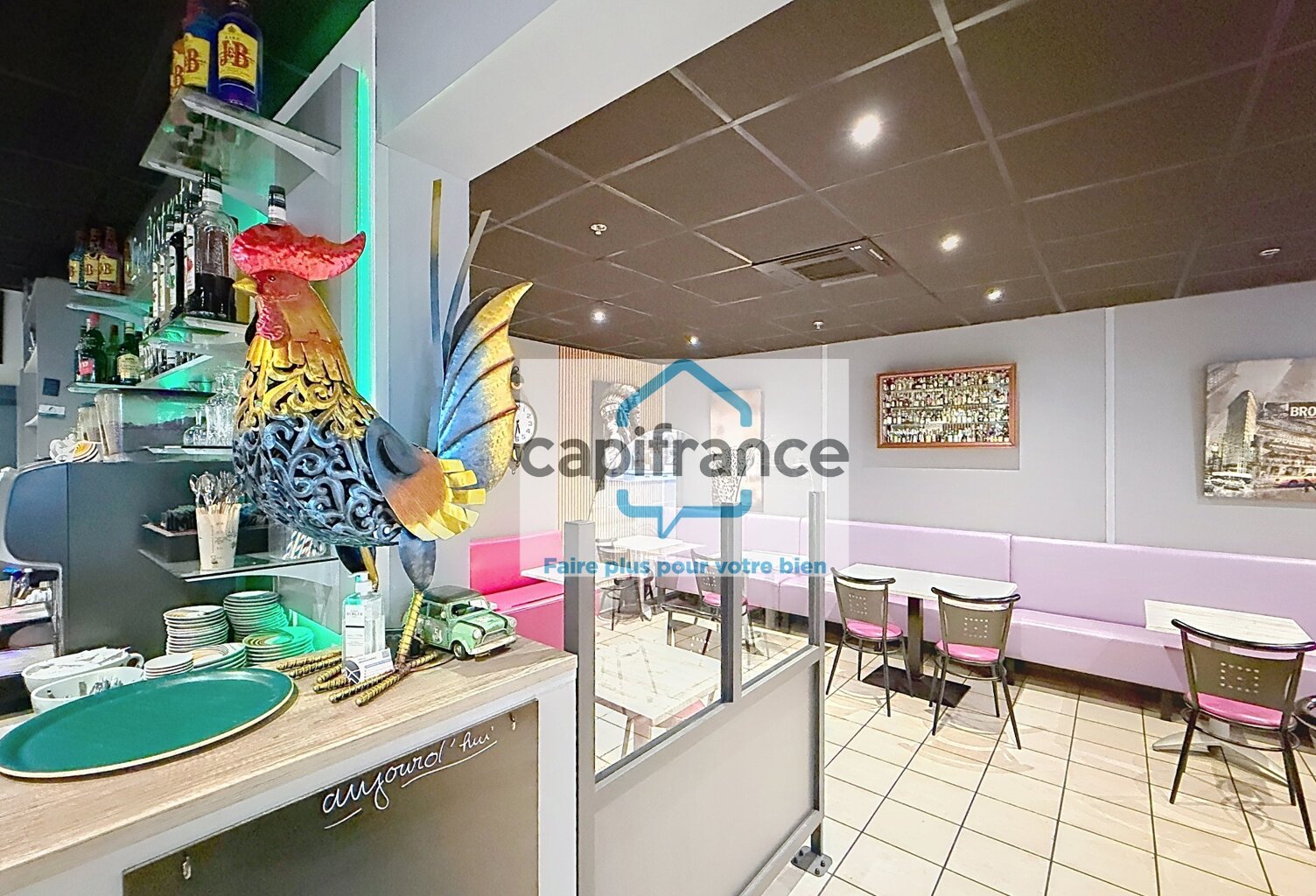 Fonds de commerce BAR RESTAURANT à vendre CHAMBERY (73) — photo 1