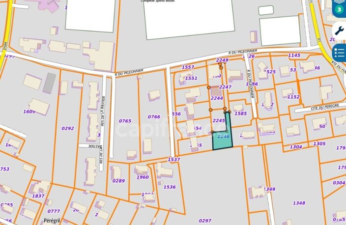 RIEUMES – Terrain à bâtir 759 m² viabilisé – proche centre – 91 500 € — photo 2