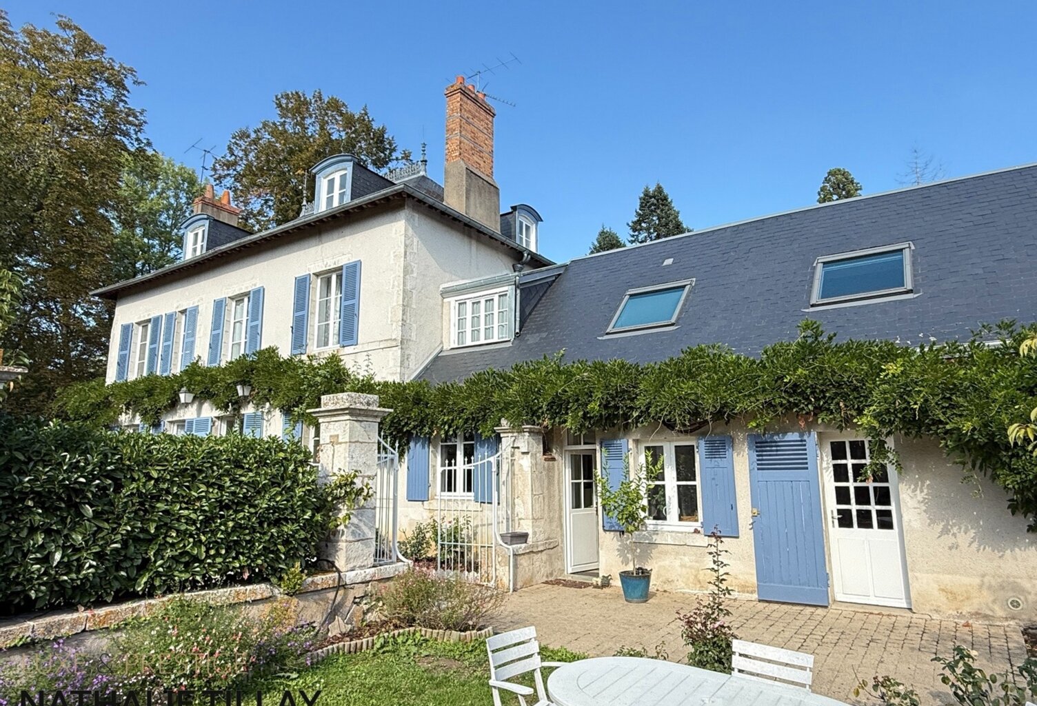Saint-Jean-le-Blanc, proche Orleans, à vendre, maison de Maitre du XIXème de 423 m² habitables, avec piscine, parc arboré de 4 655 m² — photo 1