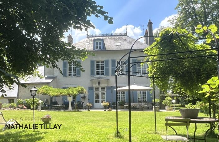 Saint-Jean-le-Blanc, proche Orleans, à vendre, maison de Maitre du XIXème de 423 m² habitables, avec piscine, parc arboré de 4 655 m² — photo 2