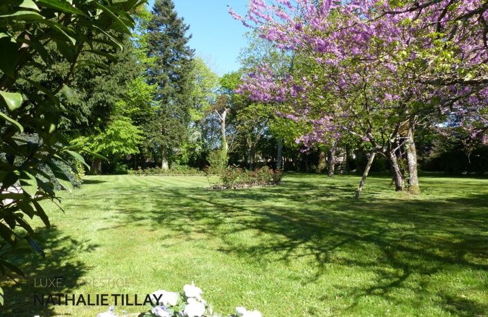 Saint-Jean-le-Blanc, proche Orleans, à vendre, maison de Maitre du XIXème de 423 m² habitables, avec piscine, parc arboré de 4 655 m² — photo 4