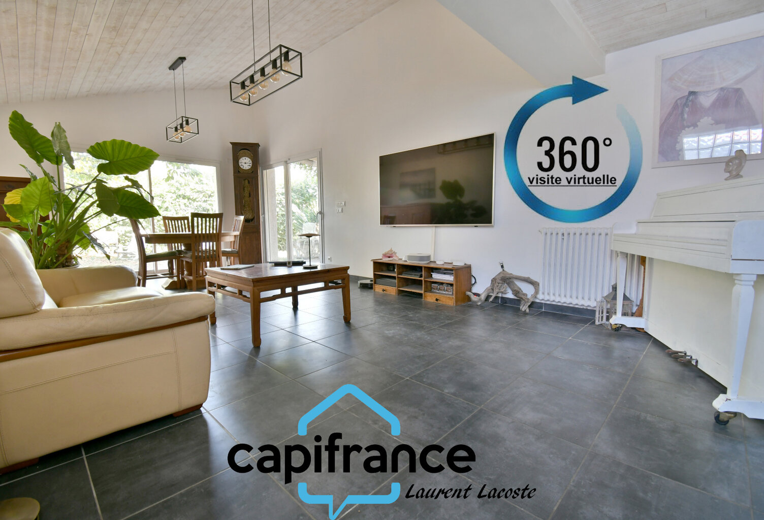Maison à vendre 5 pièces COLOMIERS (31) - 4 chambres - Climatisation - terrain 500 m² - dépendance de 37 m² — photo 1