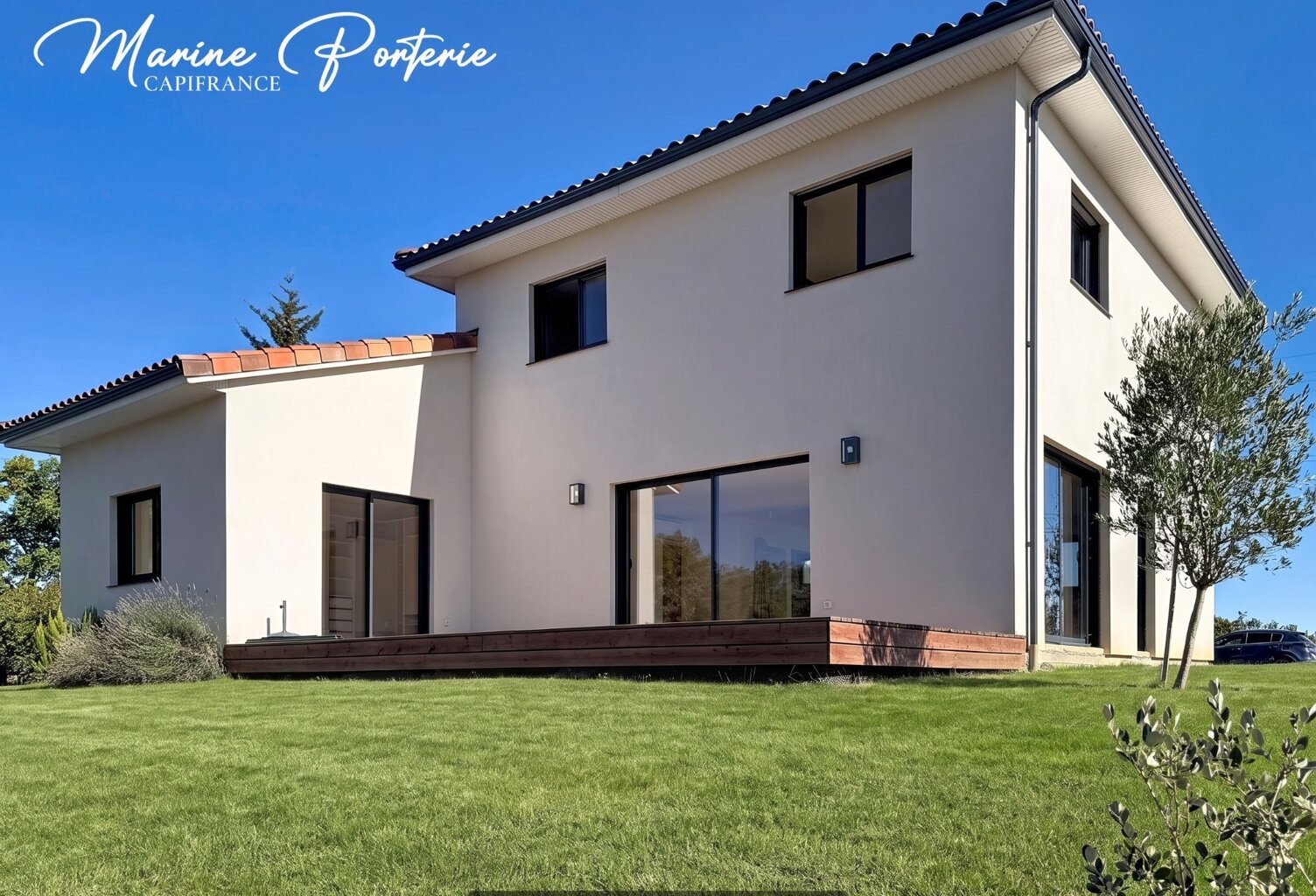 Maison récente – 151 m² – 4 chambres – Terrain 2 000 m² – Vue Pyrénées — photo 1