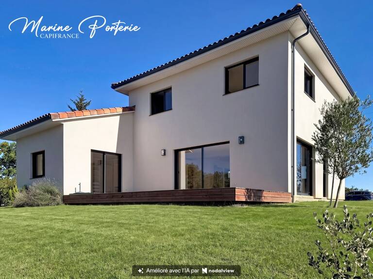 Maison récente – 151 m² – 4 chambres – Terrain 2 000 m² – Vue Pyrénées — photo 1