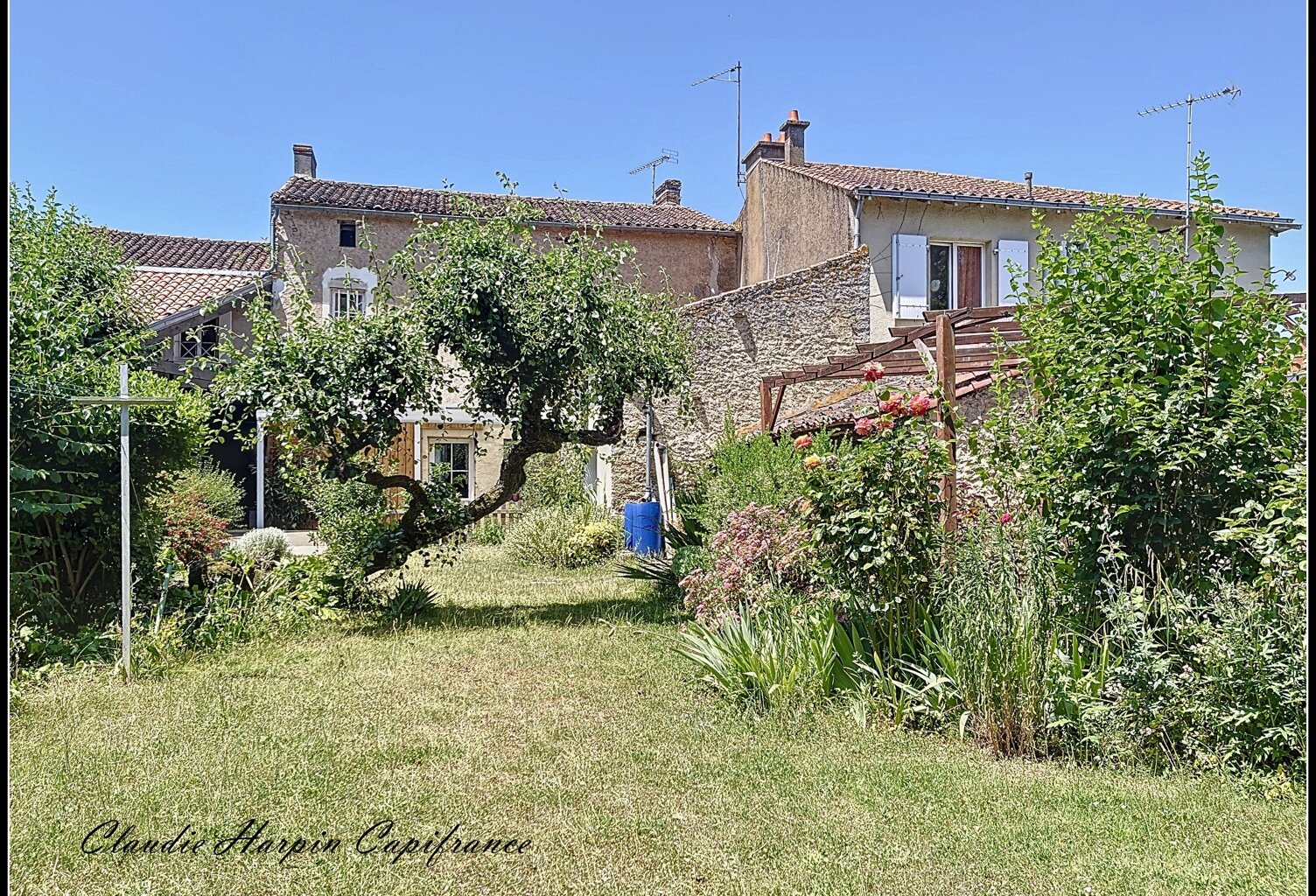 Maison à vendre 7 pièces THENEZAY (79) - 148 m² - 3 ch - Terrain de 1655 m² — photo 1