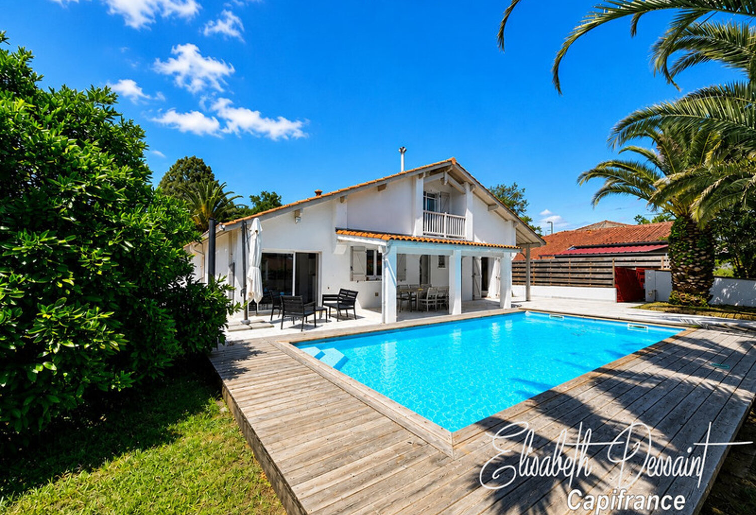 ONDRES – Villa familiale de style basco-landais avec piscine — photo 1