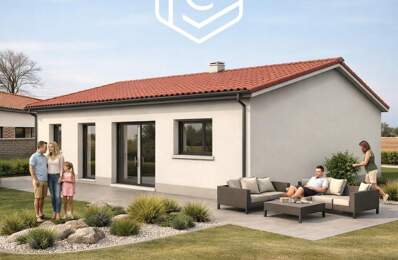 Projet d'une maison individuelle 85 m2 avec terrain à BELLEGARDE POUSSIEU (38270) — photo du bien