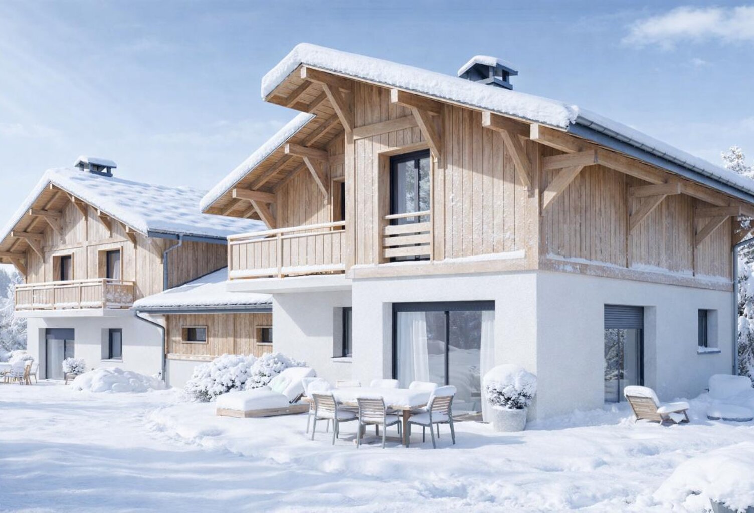 Votre chalet à 3 mn en voiture d'une authentique station village au coeur des Alpes ! — photo 1
