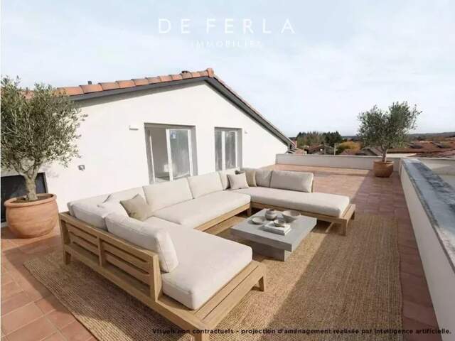 T4 neuf disponible immédiatement – Terrasse de 62 m² — photo du bien