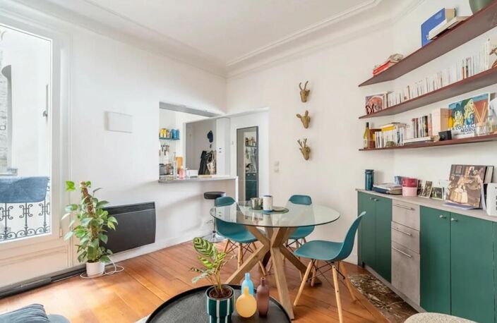 Appartement 3 pièces de 45 m² à Paris - 75020 — photo 2