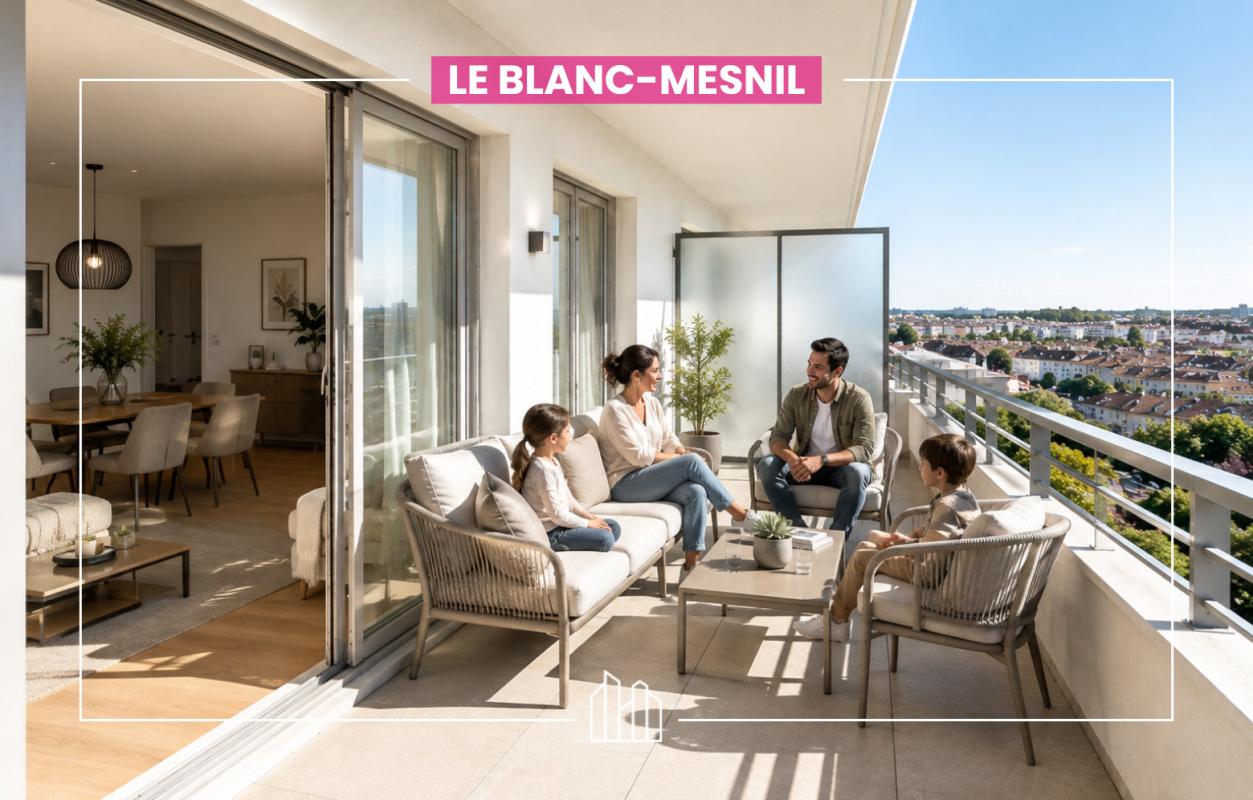 Appartement  T4 à vendre Blanc-Mesnil (Le) 93150