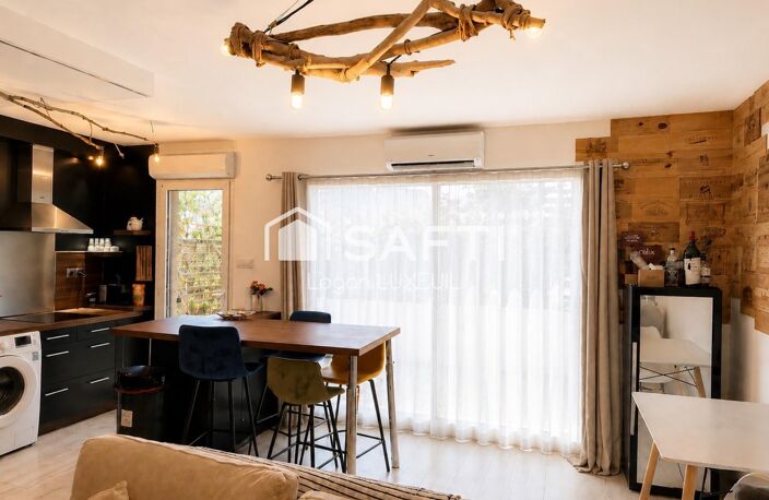 Appartement - T2 avec jardin, vendu entièrement équipé — photo 3