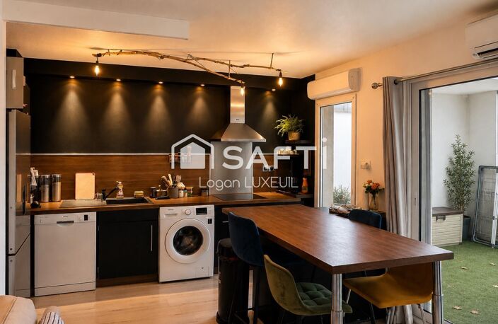 Appartement - T2 avec jardin, vendu entièrement équipé — photo 4