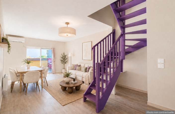 VENDARGUES  AU CALME MAISON T4  EN DUPLEX DE 86M2 + TERRASSE — photo 4