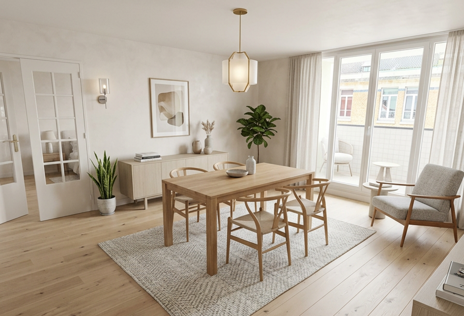 Appartement - 90m² - 20 rue des Amiraux Paris 18ème — photo 1