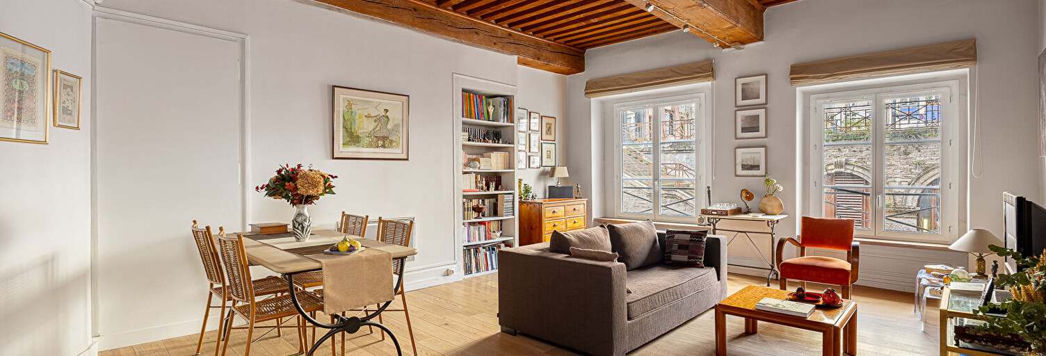 Appartement 2 Pièces 58 m² à vendre à Lyon 1 (69001)