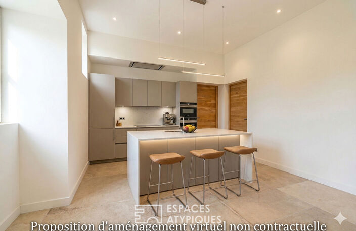 Maison de caractère rénovée grand jardin au sein d'une propriété du XIXe siècle — photo 5