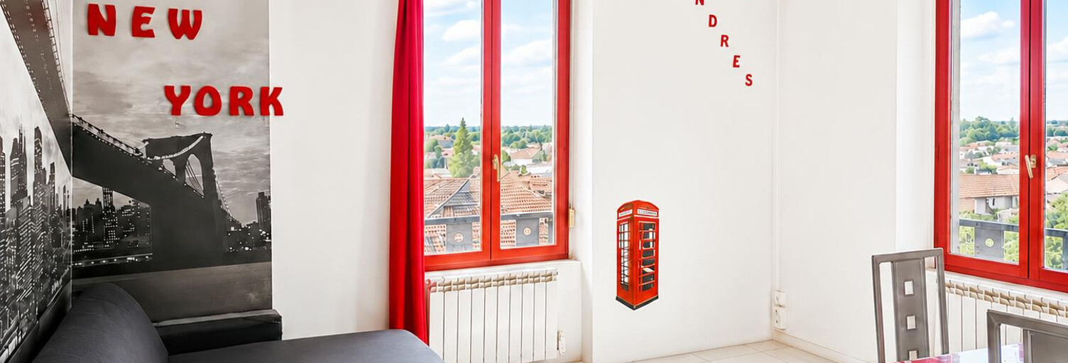 Appartement 2 Pièces 52 m² à vendre à Vaulx-en-Velin (69120)