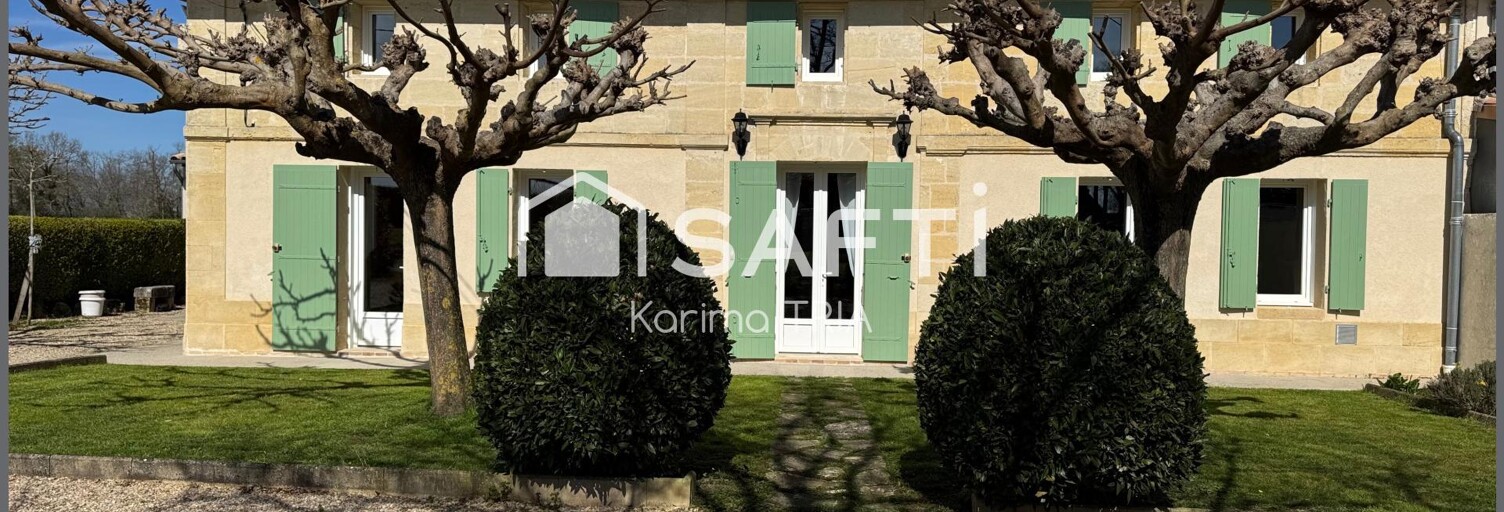 Maison 6 Pièces 227 m² à vendre à Libourne (33500)