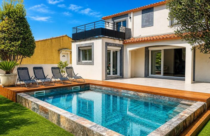 Maison rénovée avec piscine — photo 2
