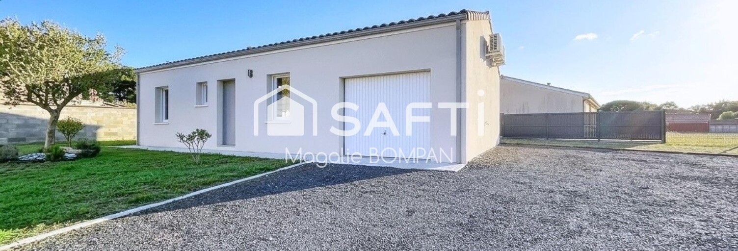 Maison 3 Pièces 73 m² à vendre à Berson (33390)