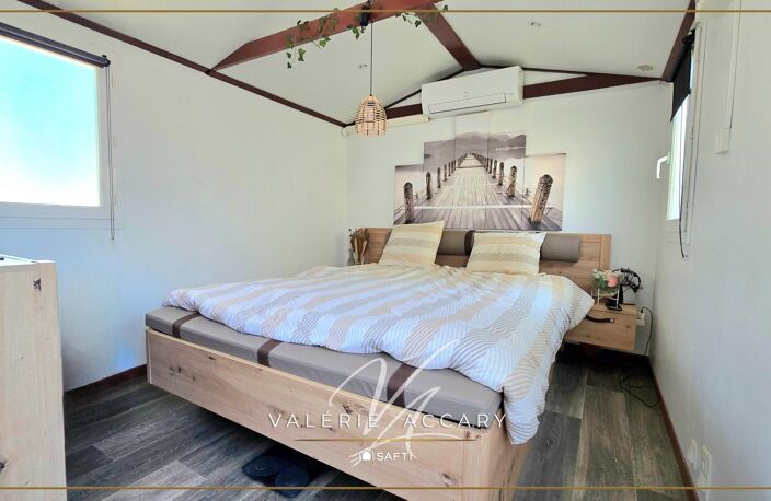 Rocbaron : Mobil home T4 de 57 m² sur un terrain de 290 m² avec terrasse de 100 m², spa, cave de 30 m²... — photo 4