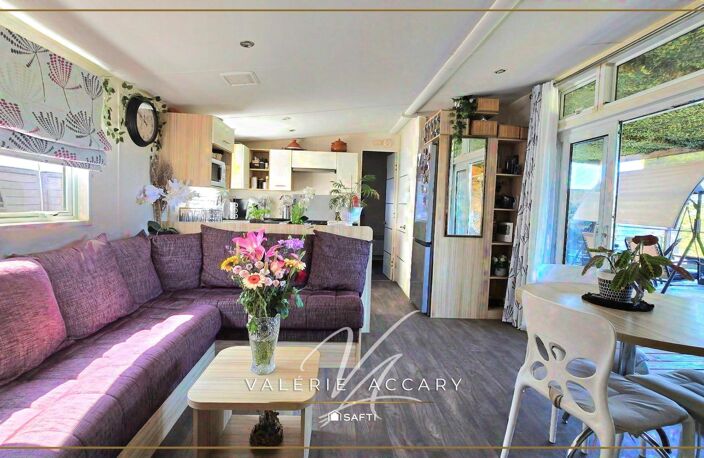 Rocbaron : Mobil home T4 de 57 m² sur un terrain de 290 m² avec terrasse de 100 m², spa, cave de 30 m²... — photo 5