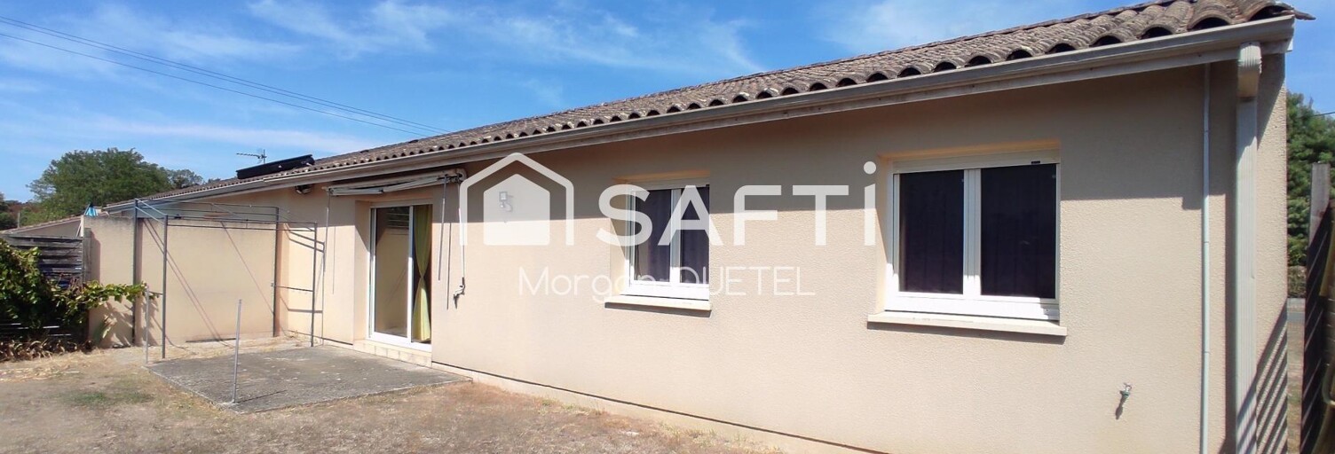 Maison 4 Pièces 90 m² à vendre à Coutras (33230)