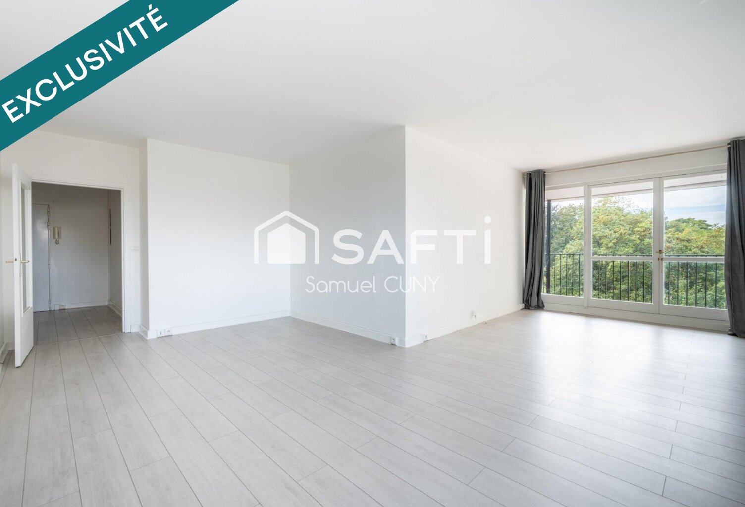 3 pièces 77 m², parc privé arboré, Poissy — photo 1