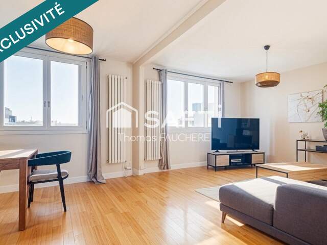 Le Raincy centre : F3 71 m² lumineux, RER E 5 min — photo du bien