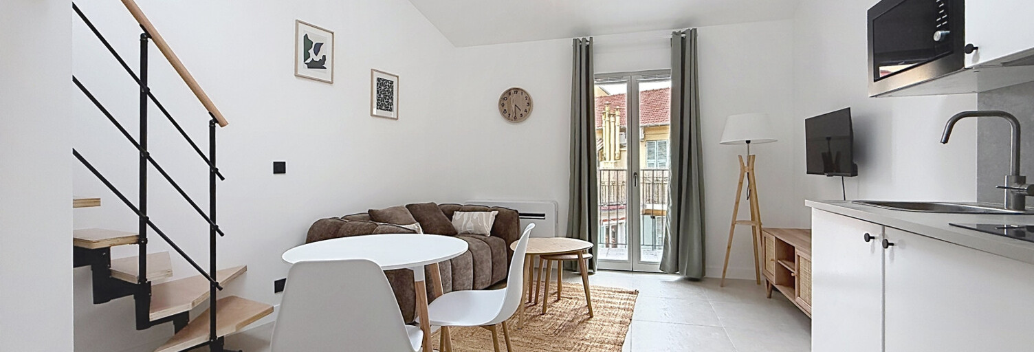 Appartement 1 Pièce 25 m² à louer à Nice (06000)