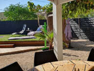 jolie maison de plain-pied *piscine bois semi-enterrée * sec — photo 2