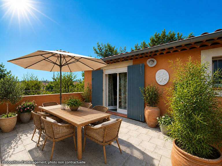 HAUT DE VILLA lumineux avec terrasse de 21 m² , à quelques minutes du centre ville. — photo 1