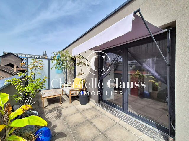 SCHILTIGHEIM DERNIER ÉTAGE  63 M²  TERRASSE 59 M² — photo du bien