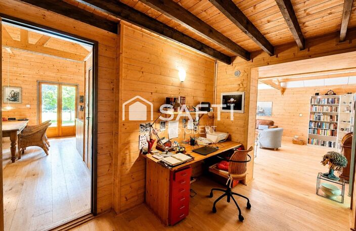 Cazals - Propriété contemporaine en bois au cœur de la nature avec gîte sur pilotis, dépendances — photo 5