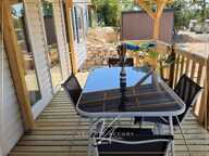 Rocbaron: Terrain de 143 m² avec mobil-home de 35 m², 2 chambres, terrasse...dans une résidence sécurisée avec piscine. — photo 2