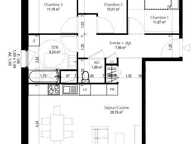 Vente Appartement 4 pièces — photo 4