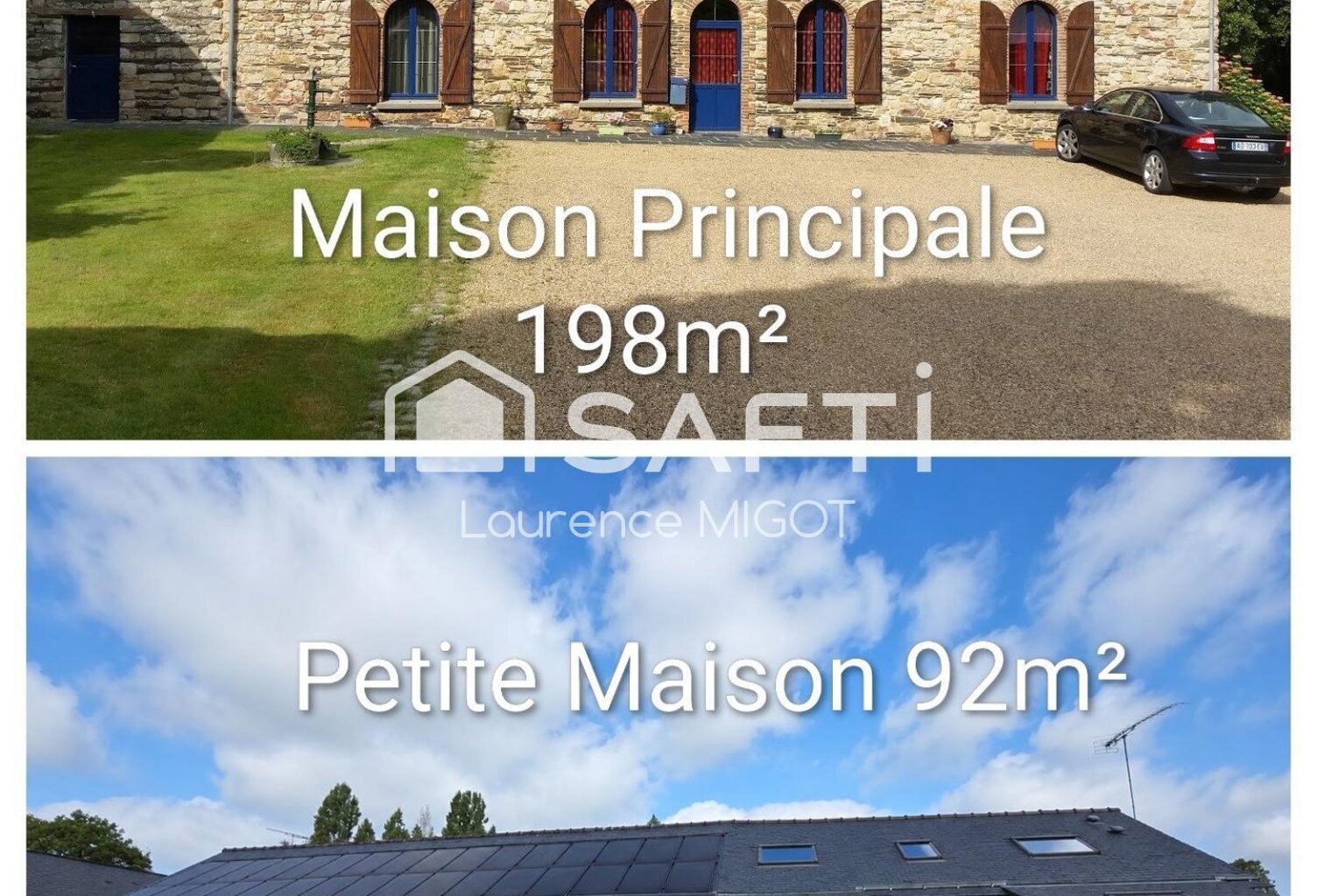DERVAL  Propriété de caractère, 2 maisons — photo 1