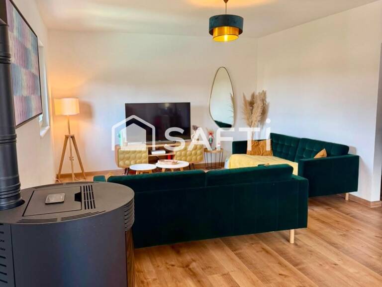 COUP DE CUR  A MORSCHWILLER-LE-BAS, MAISON FAMILIALE ENTIÈREMENT RÉNOVÉE de 139 m2, LUMINEUSE, AU CALME, ET VUE DÉGAGÉE SUR LES VOSGES — photo 1
