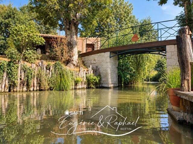 Une propriété de caractère, un environnement exceptionnel, un potentiel à imaginer au cœur du Marais Poitevin. — photo du bien