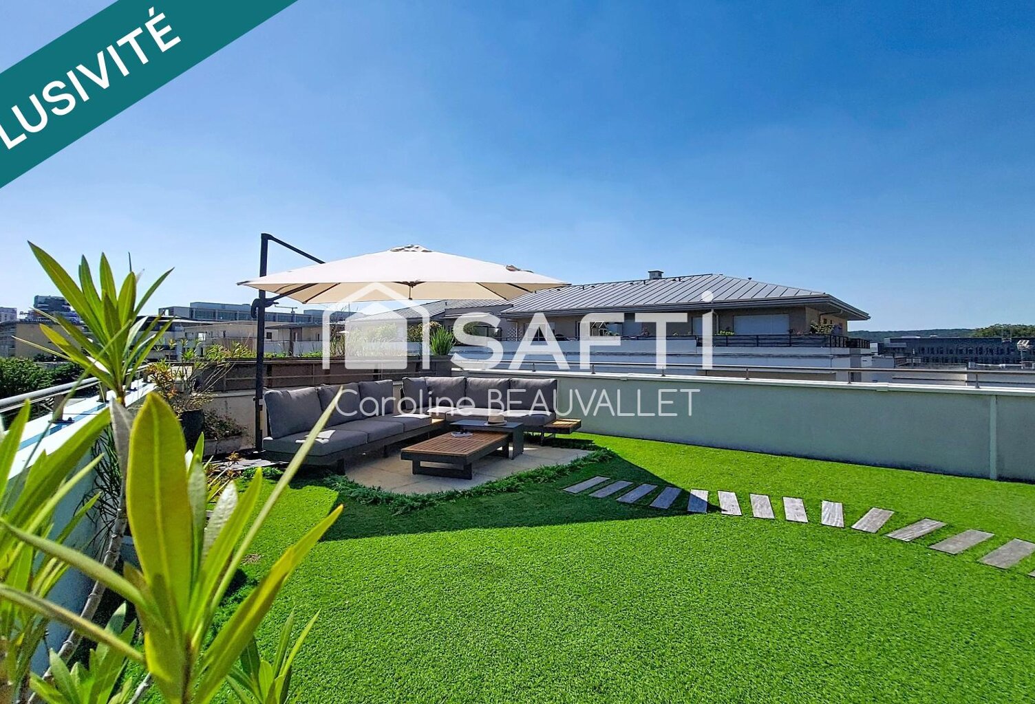 Massy Atlantis  123 m² de terrasse au dernier étage — photo 1