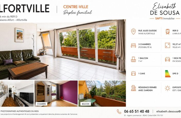 DUPLEX FAMILIAL AVEC BOX ET BALCON — photo 4