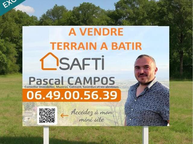 Terrain constructible de 1159m² — photo du bien
