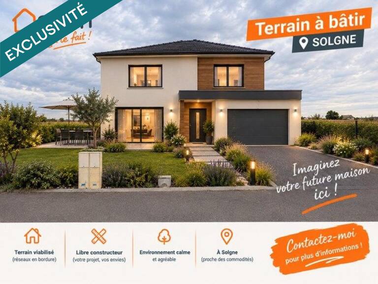 Terrain constructible de 604 m2 à Solgne ! — photo 1