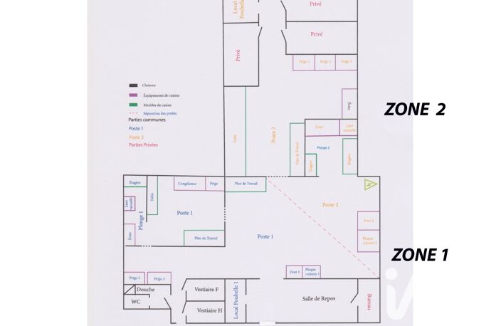 Vente Local commercial 185 m&sup2; — photo 2