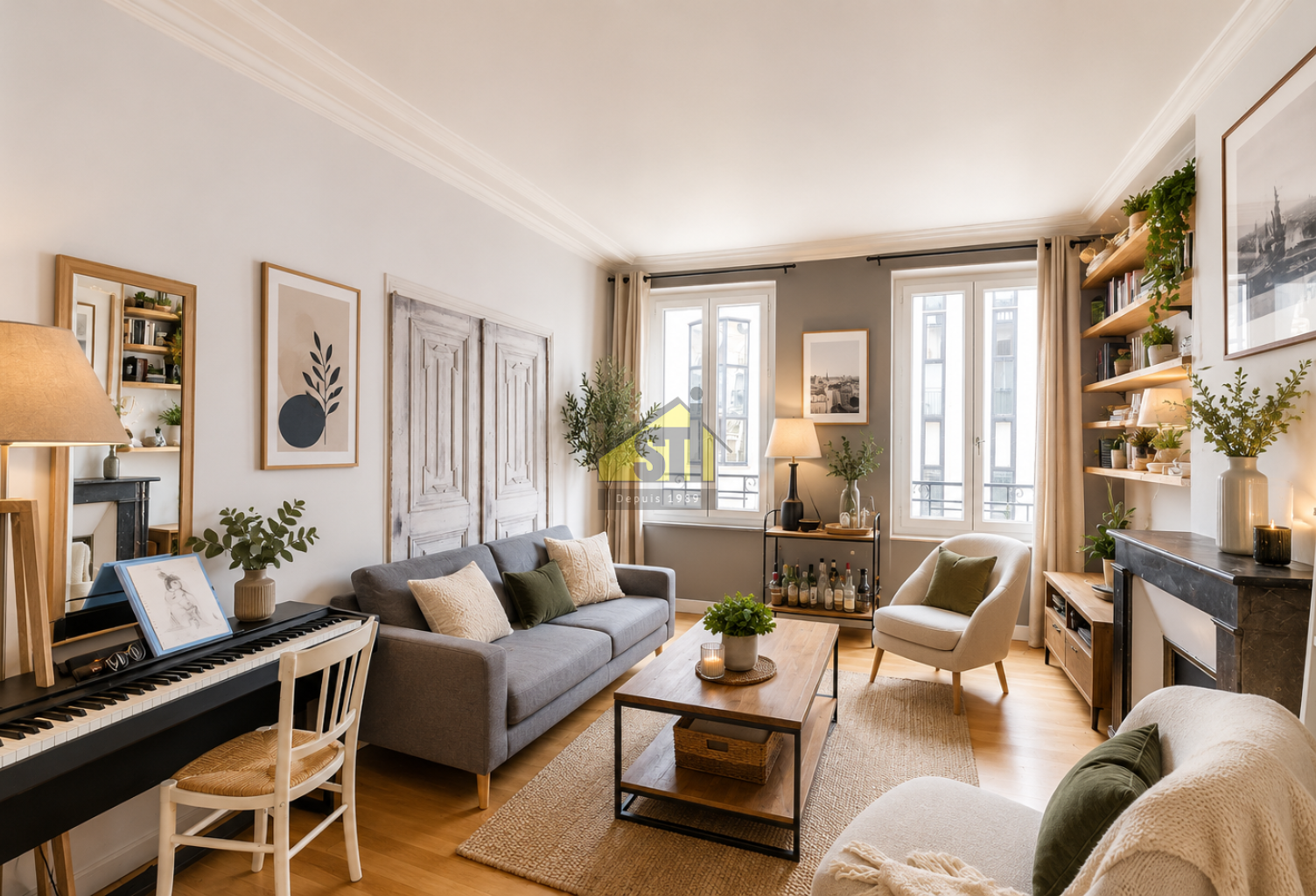 Appartement - 74m2 - 4 pièces — photo 1