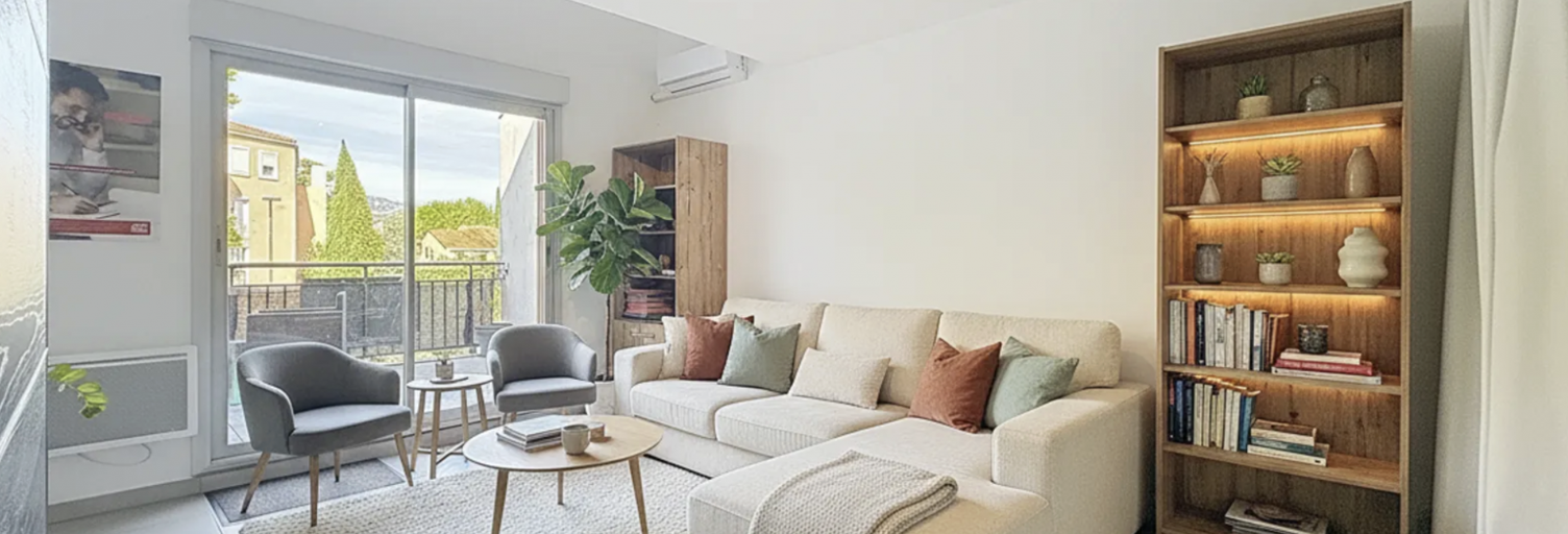 Appartement 2 Pièces 45 m² à vendre à Plan-de-Cuques (13380)