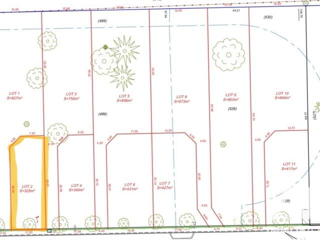 Vente Terrain à bâtir 325 m&sup2; — photo du bien